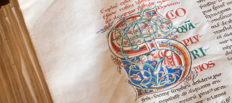 © BIVB / JOLY M Illuminated manuscript © BIVB / JOLY M Illuminated manuscript