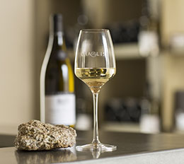 Glass of Chablis wine - © BIVB / Sébastien Boulard Glass of Chablis wine - © BIVB / Sébastien Boulard